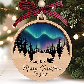 Bear Ornaments For Christmas Tree Picks collage image 2