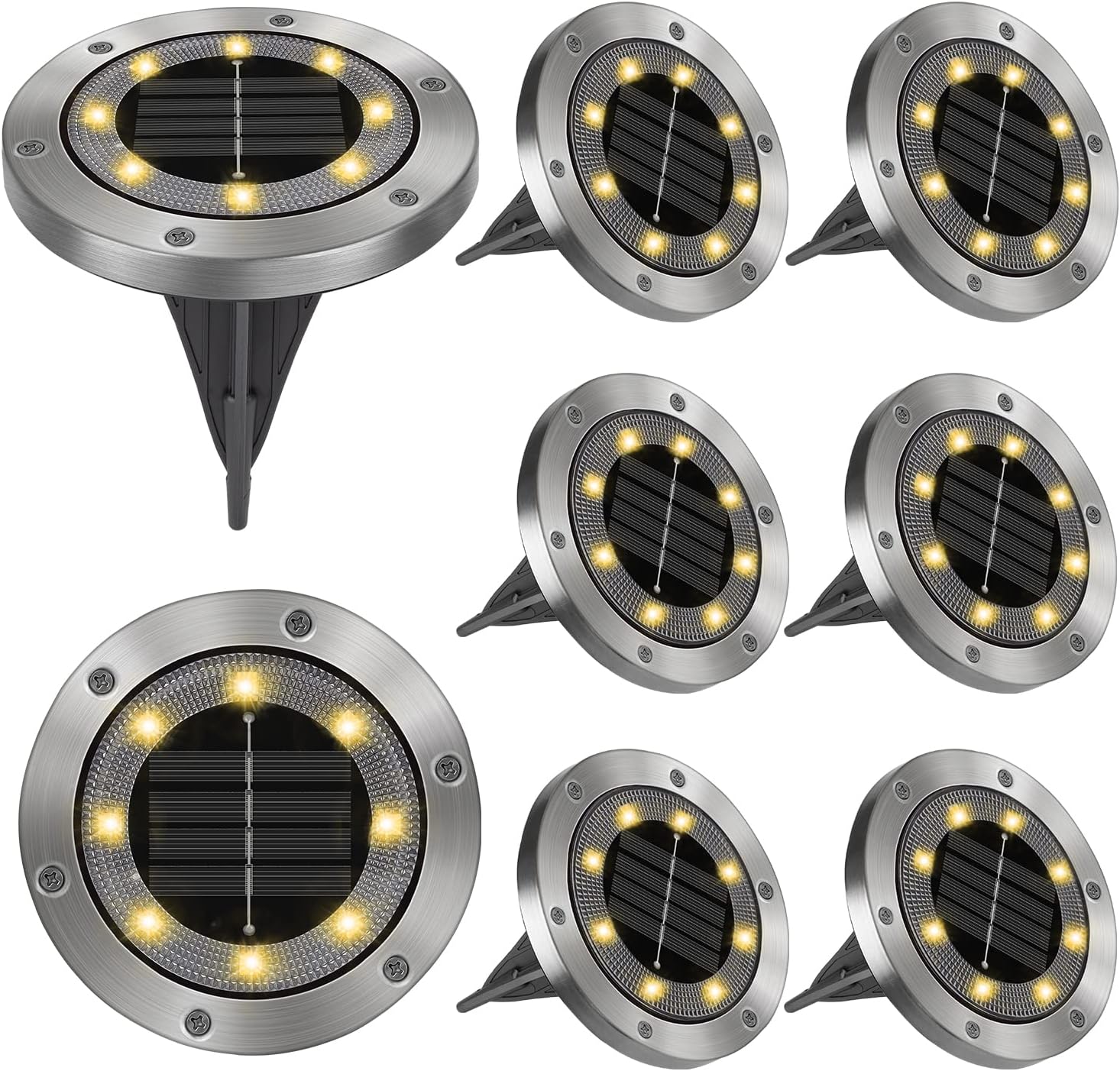 50cm Handbrunnen Mit LED - Goldener Gartenbrunnen Für Terrasse & Balkon