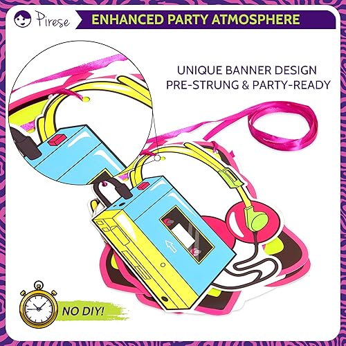 Miniatura 5 de Pirese Hip Hop Birthday Decorations, Graffiti Party Decorations, Hip Hop Party Decor  90s Party Decorations Fresh Prince Party Decorations  80s