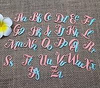 Vista 4 de Metal Capital - 26 troqueles de corte del alfabeto y minúsculas, 26 troqueles del alfabeto, plantillas en relieve, molde de plantilla para álbum