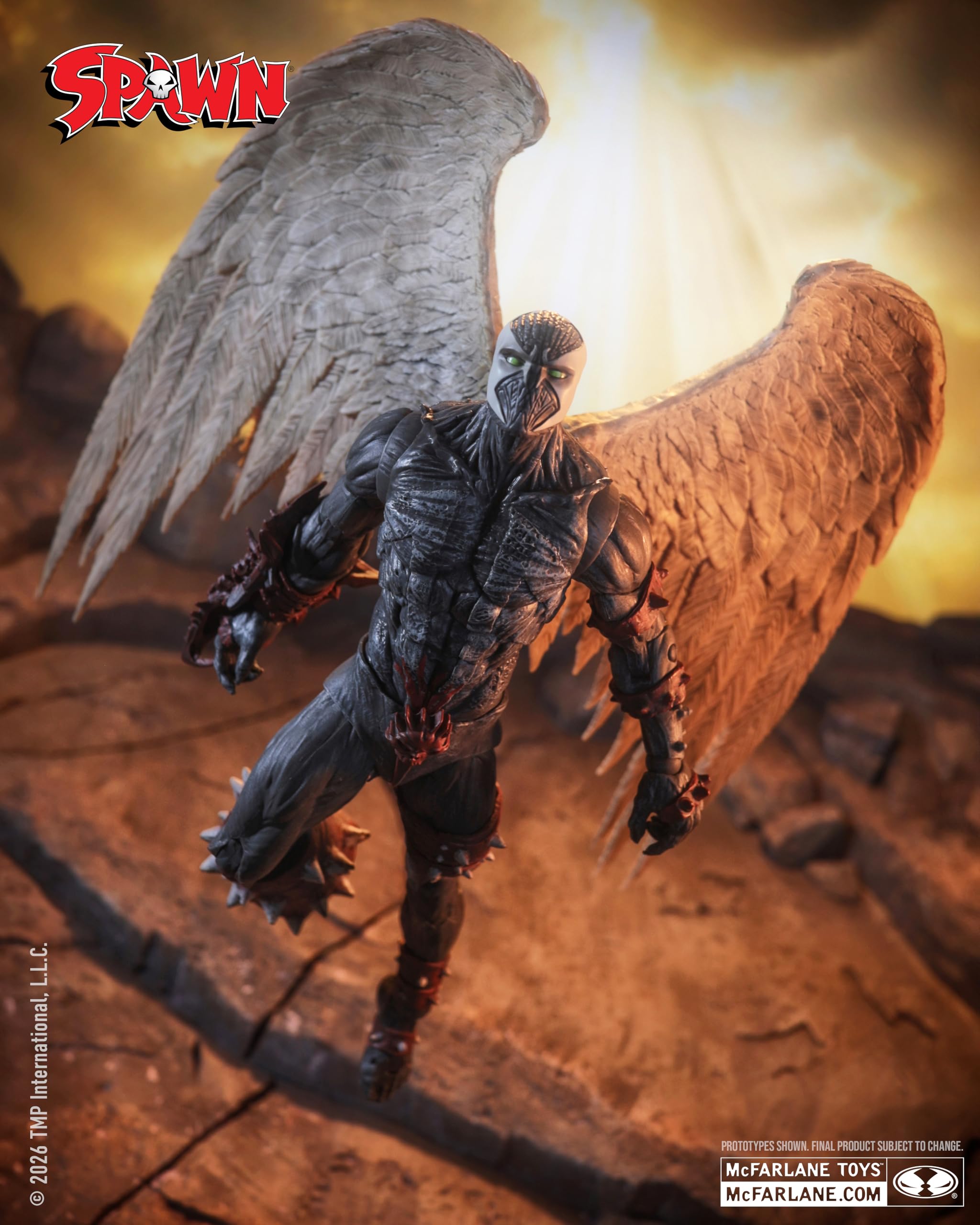 McFarlane Spawn Toy figurka akcji Wings of Redemption Spawn 23 cm
