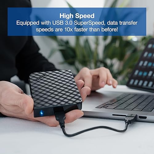 Miniatura 5 de Verbatim 1TB Store 'n' Go USB 3.0 HDD Disco duro externo portátil - Negro