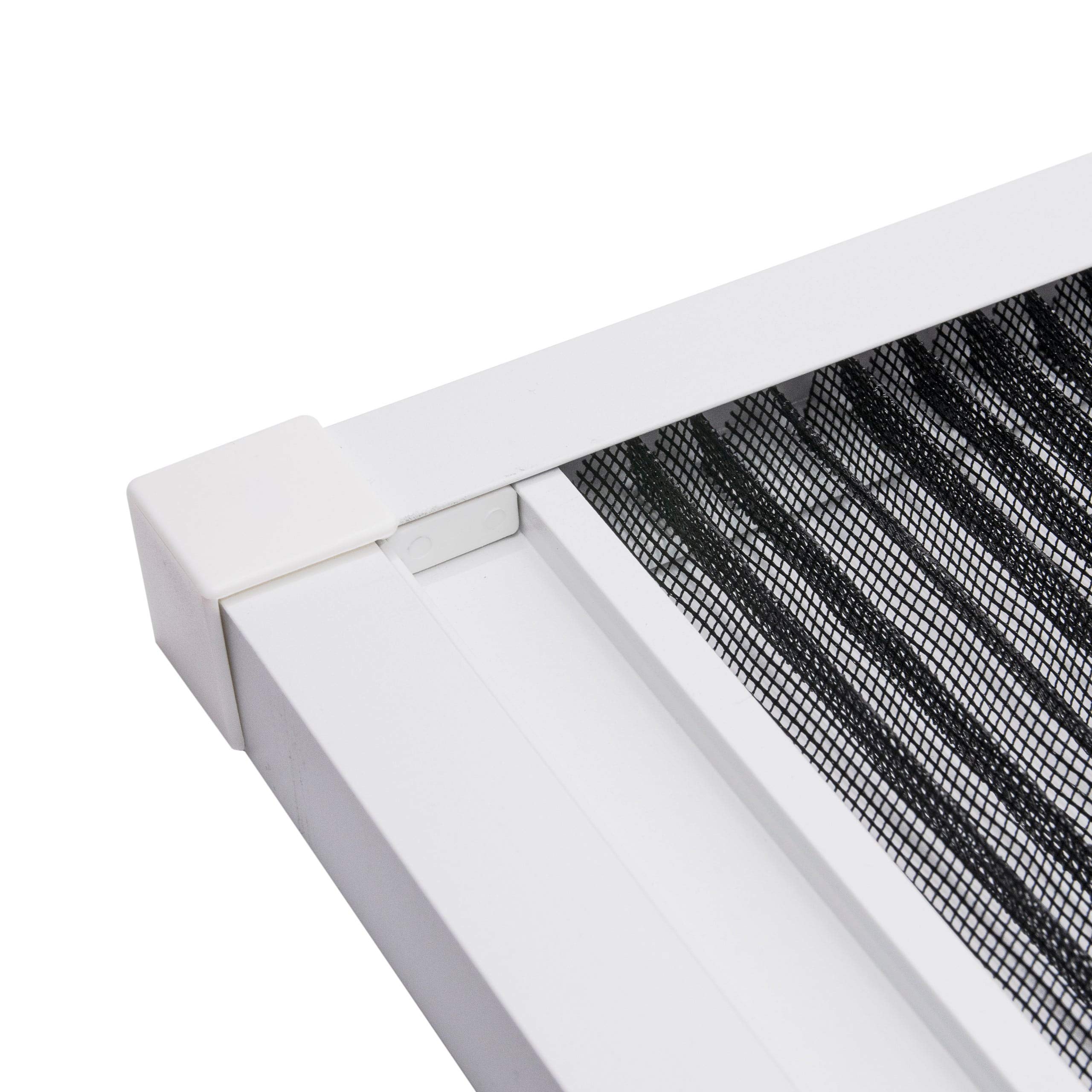 APANA - Fliegengitter Plissee für Dachfenster 140 cm x 170 cm - ausziehbarer Insektenschutz Fenster auf Maß gegen Fliegen, Insekten und Mücken - Mückenschutz Dachschrägenfenster (Weiß)