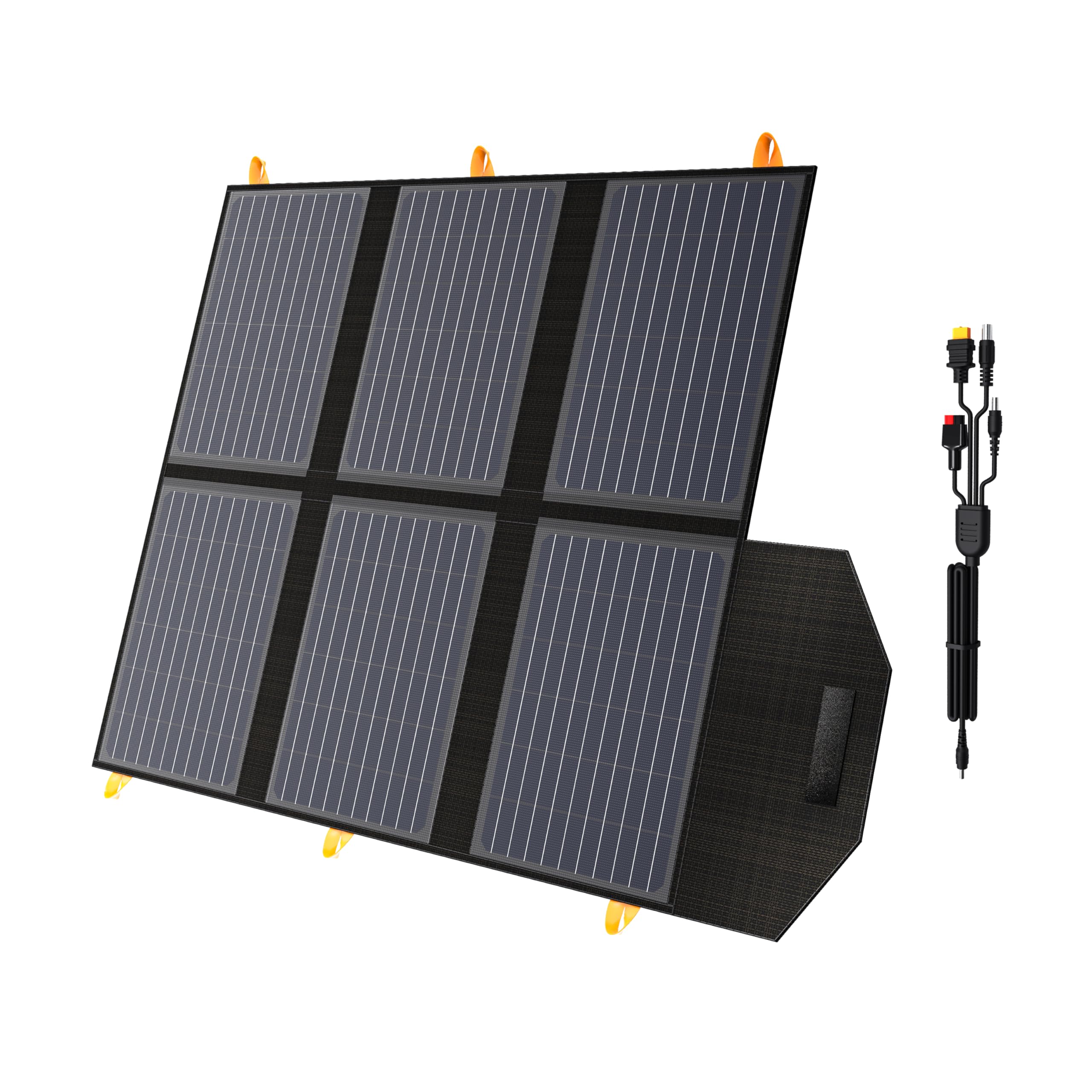 Amazon | FlexSolar 60W ソーラーパネル (最大19.8V/3.03A) 折りたたみ