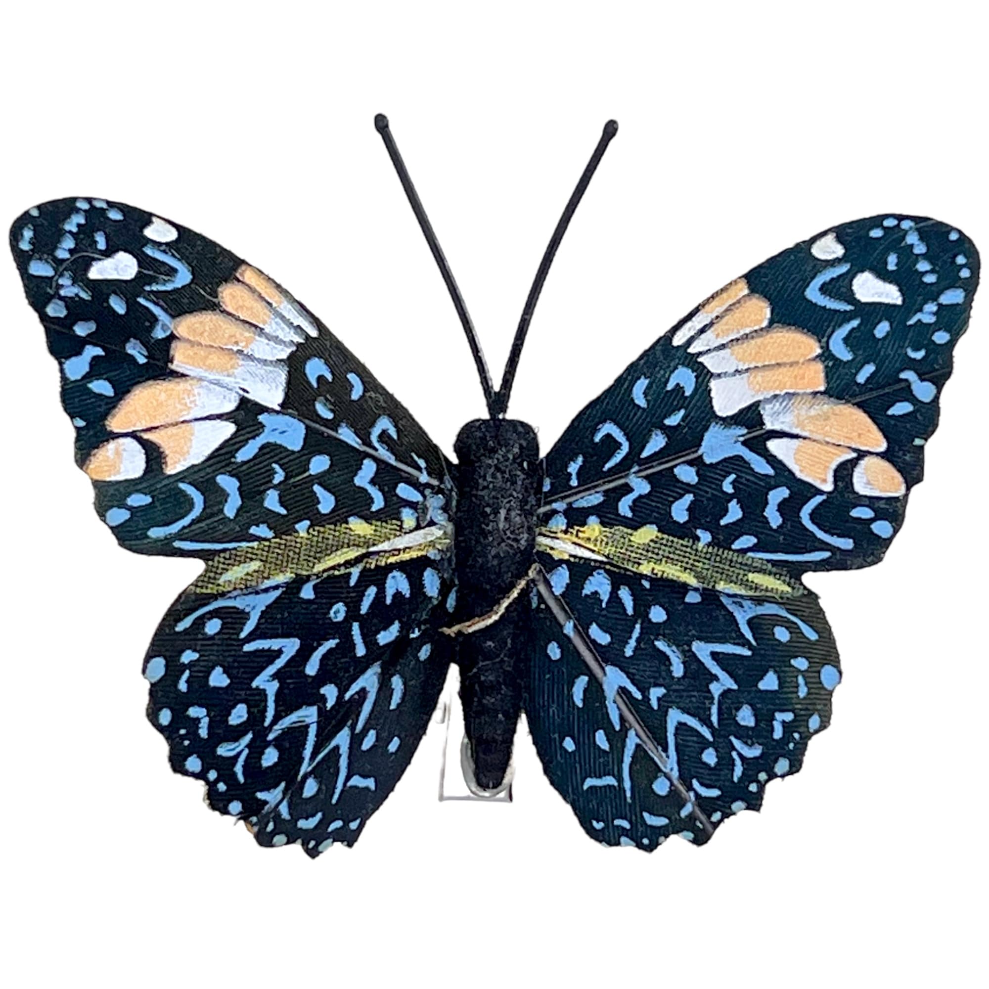 Farfalle Decorative MIK Con Clip - Set Da 6 Pezzi Colorati Per Decorazioni Creative - Foto 13