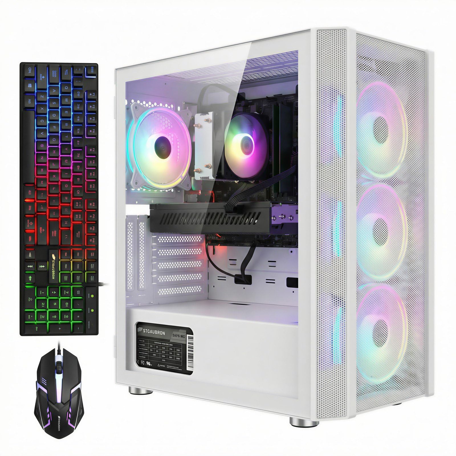 Amazon.com: STGAubron Gaming PC Computer Desktop, AMD Ryzen Amazon.com: STGAubron Gaming PC Computer Desktop, AMD Ryzen