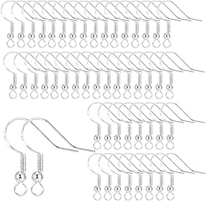 Attache Boucles D'oreilles 600 Fermoirs Boucles D'Oreilles En Silicone - 6 Styles Hypoallergéniques Pour Création Bijoux Bouchons Pour Clous Et Crochets