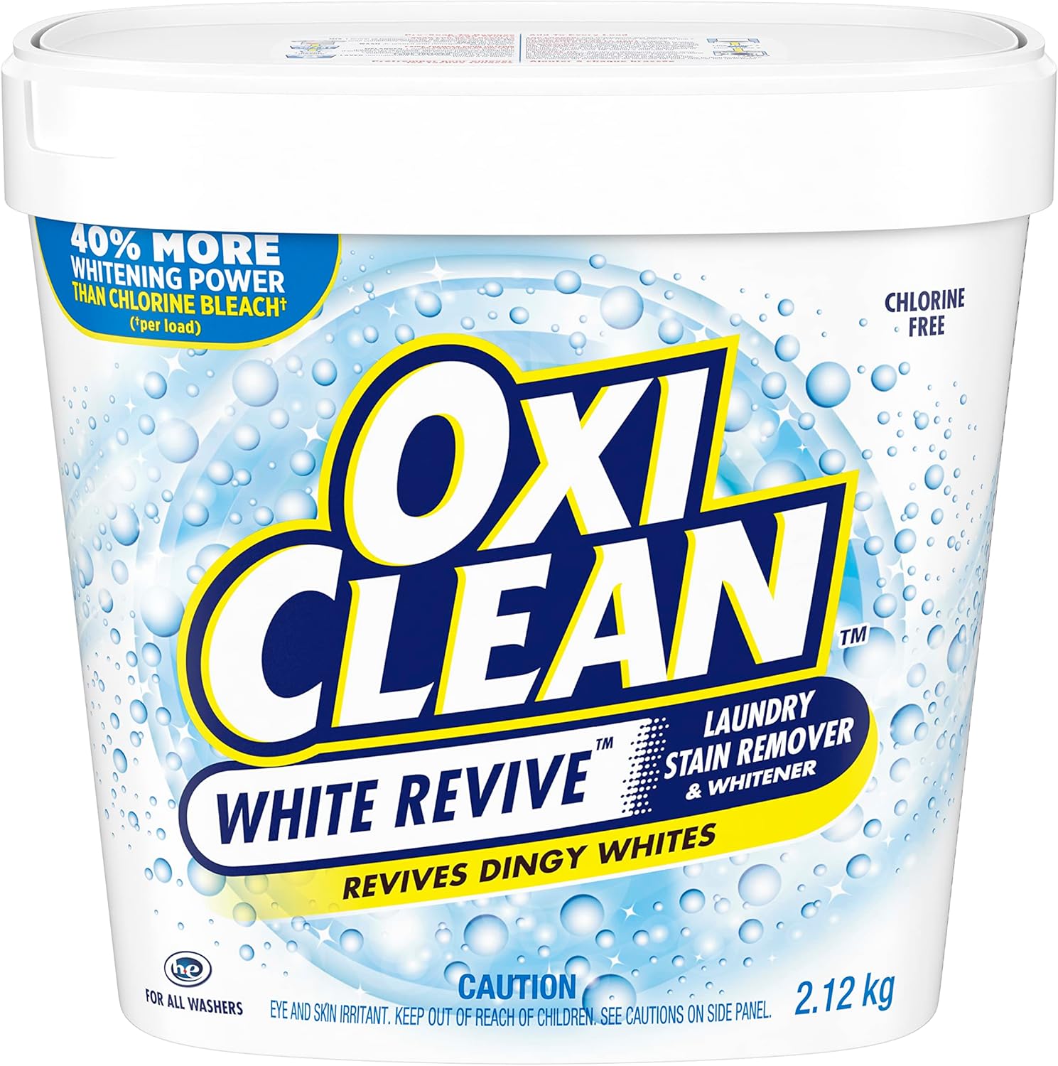 OxiClean White Revive Laundry Stain Remover Powder, 2.12kg Amazon.ca