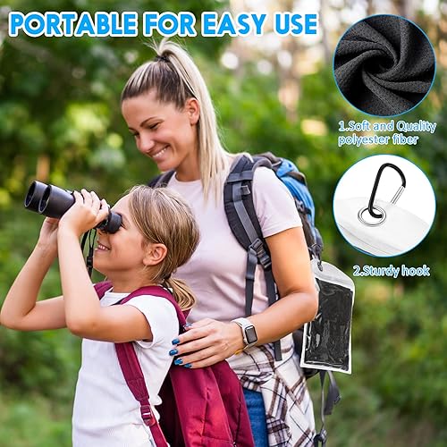 Miniatura 7 de Redbaker Paquete de 20 toallas refrescantes para el cuello y la cara en climas cálidos, 40 x 12 pulgadas, toalla de hielo suave transpirable con