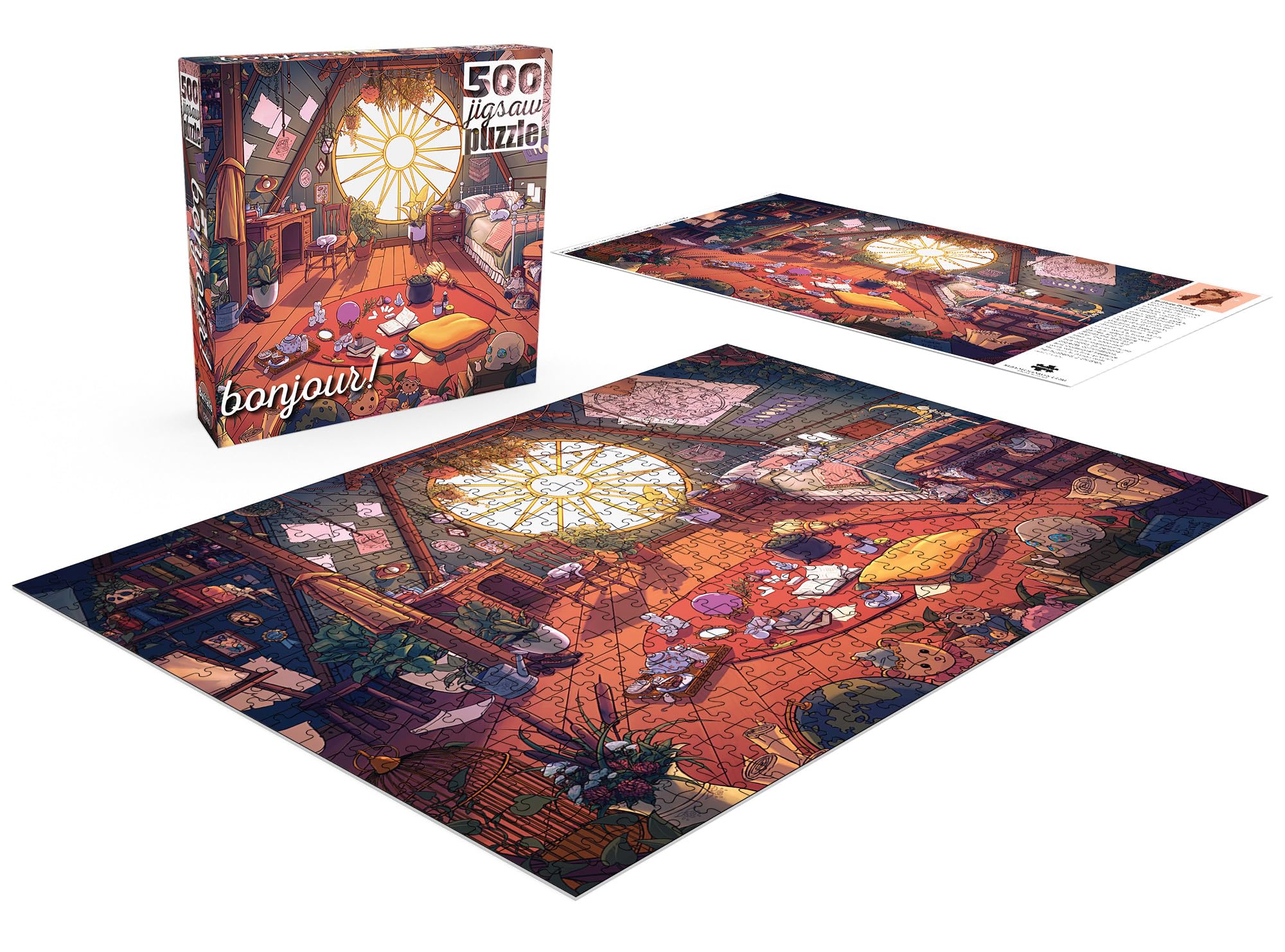 Amazon.com: Buffalo Games Brittnie Ortega - Messy Room - 500 Piece