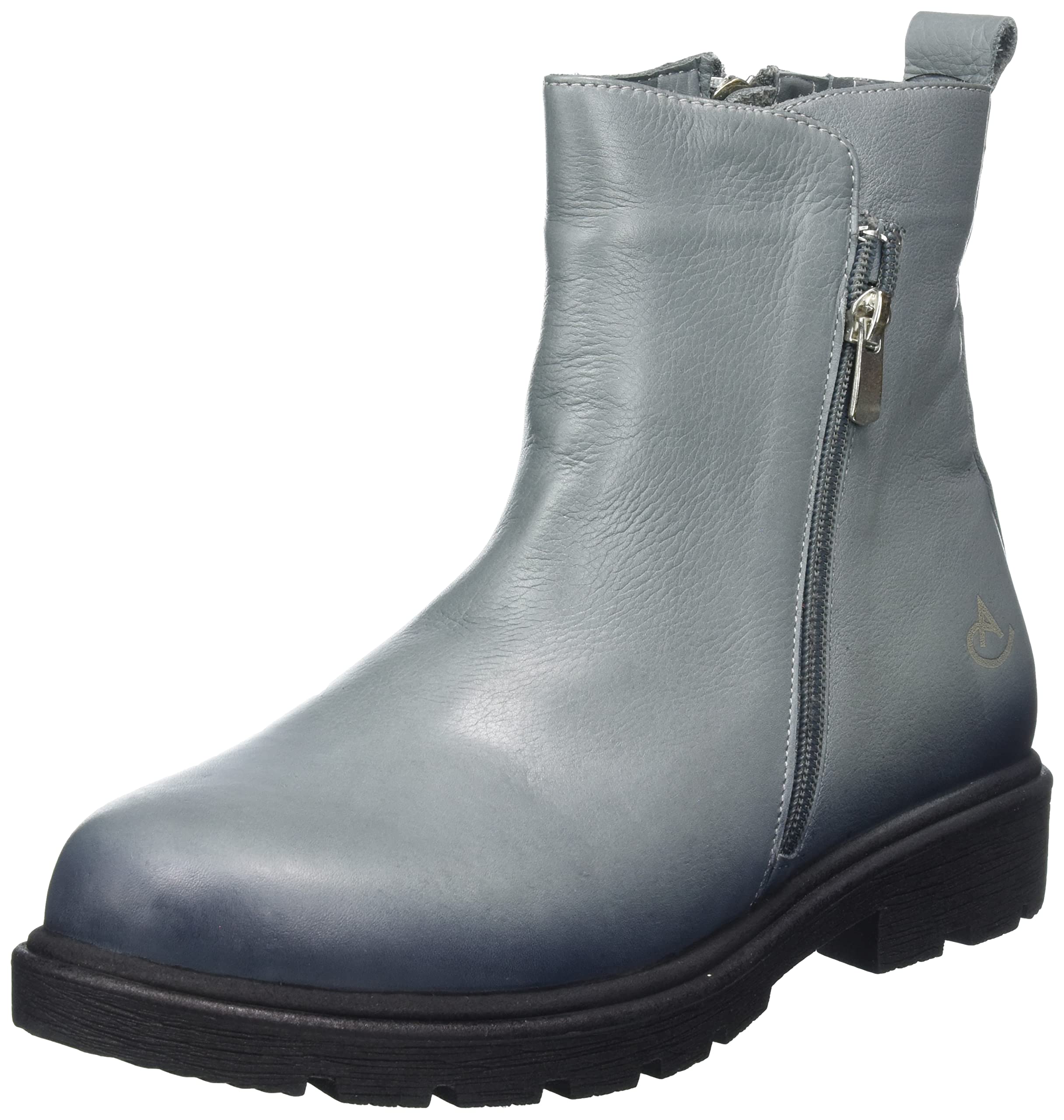 Andrea Conti Women's Boots Fashion, Charcoal, 3.5 UK