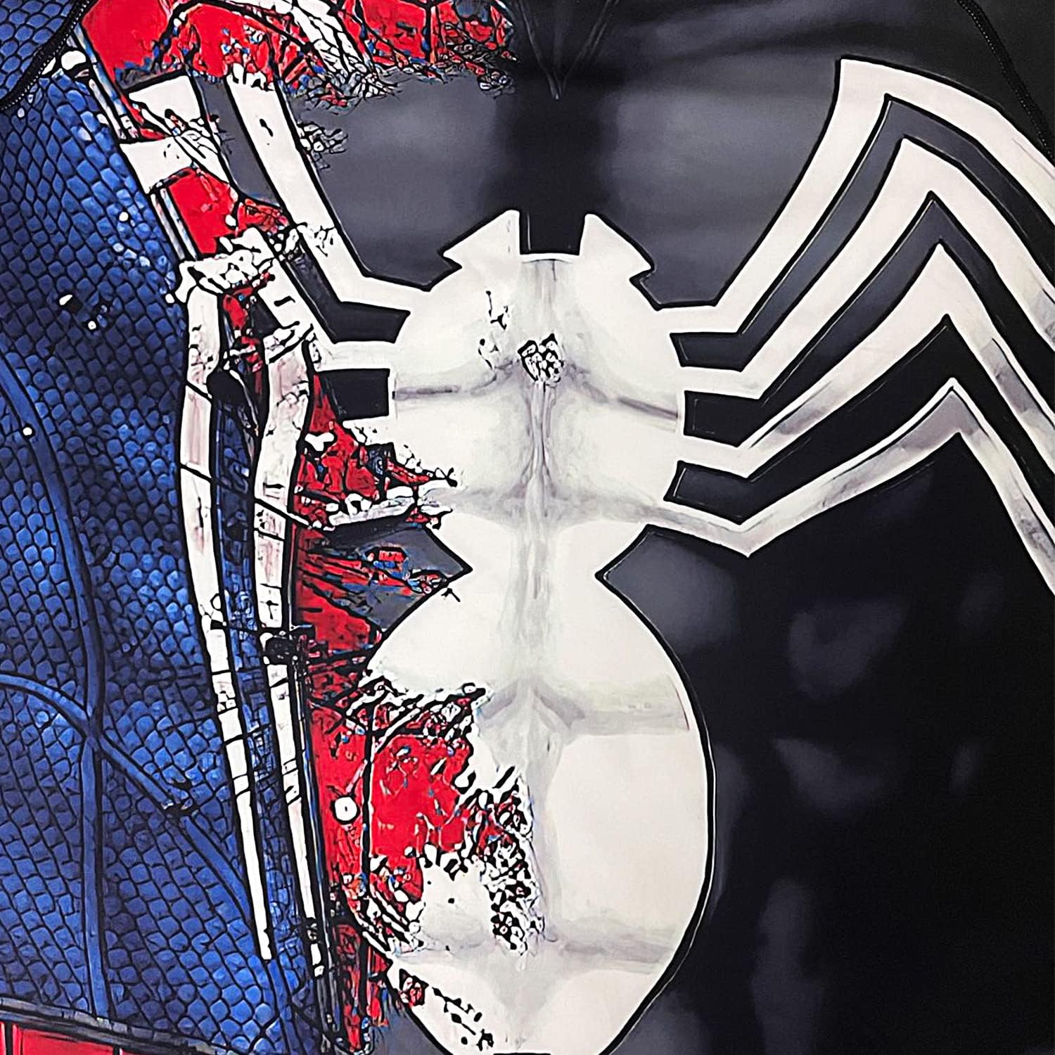 Men's Compression Shirt, Soft Short Sleeve 3D Print Fitness Sports Shirt Gym T-Shirt - Image 3