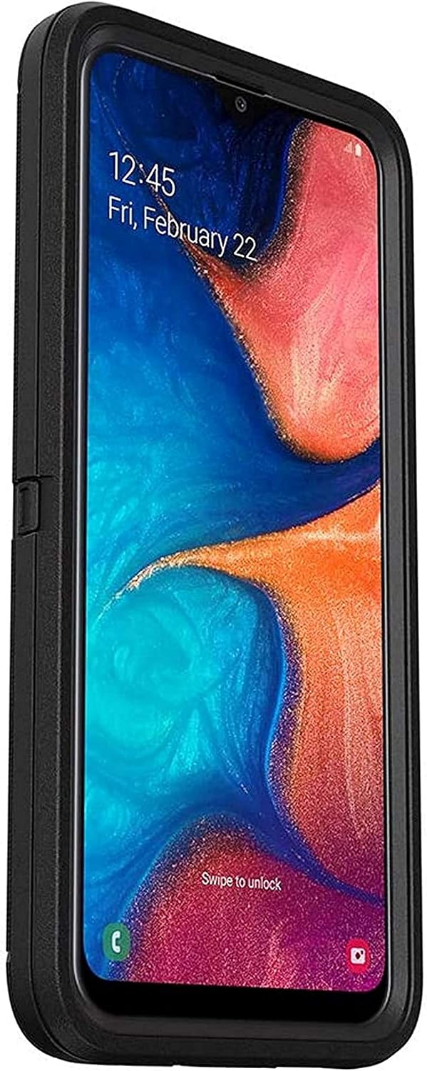OtterBox Defender Series SCREENLESS Edition Case & Holster for Samsung Galaxy A20 (Not A21 or A11) - Retail - Black