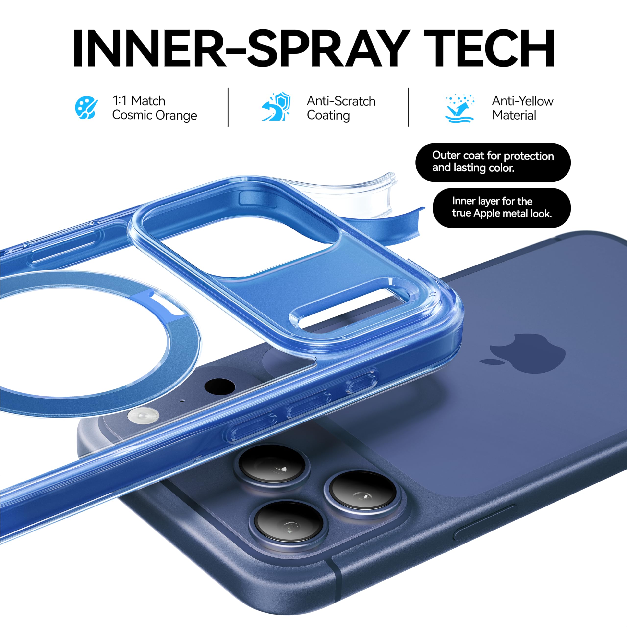 iPhoneアクセサリー SKYLRK 17 PRO SUPER BLUE iPhoneアクセサリー