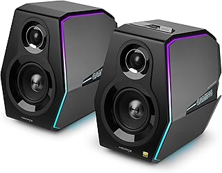 Edifier Hecate ゲーミングスピーカー G5000 88W出力 ハイレゾ Qualcomm aptX HD対応 [ Bluetooth/USB / 3.5mm / Optical/Coaxial ] RGBライト付き ブラック 【日...