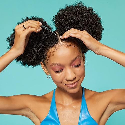 Vista 25 de Aunt Jackie's Curls & Coils Aceite de batana, jojoba y arroz Elixir para el cabello y el cuero cabelludo, 2 onzas líquidas - Revitaliza, fortalece