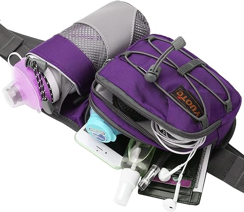 Miniatura 3 de Waist Pack with Water Bottle Holder for Running Walking Hiking Fanny Pack Hydration Belt