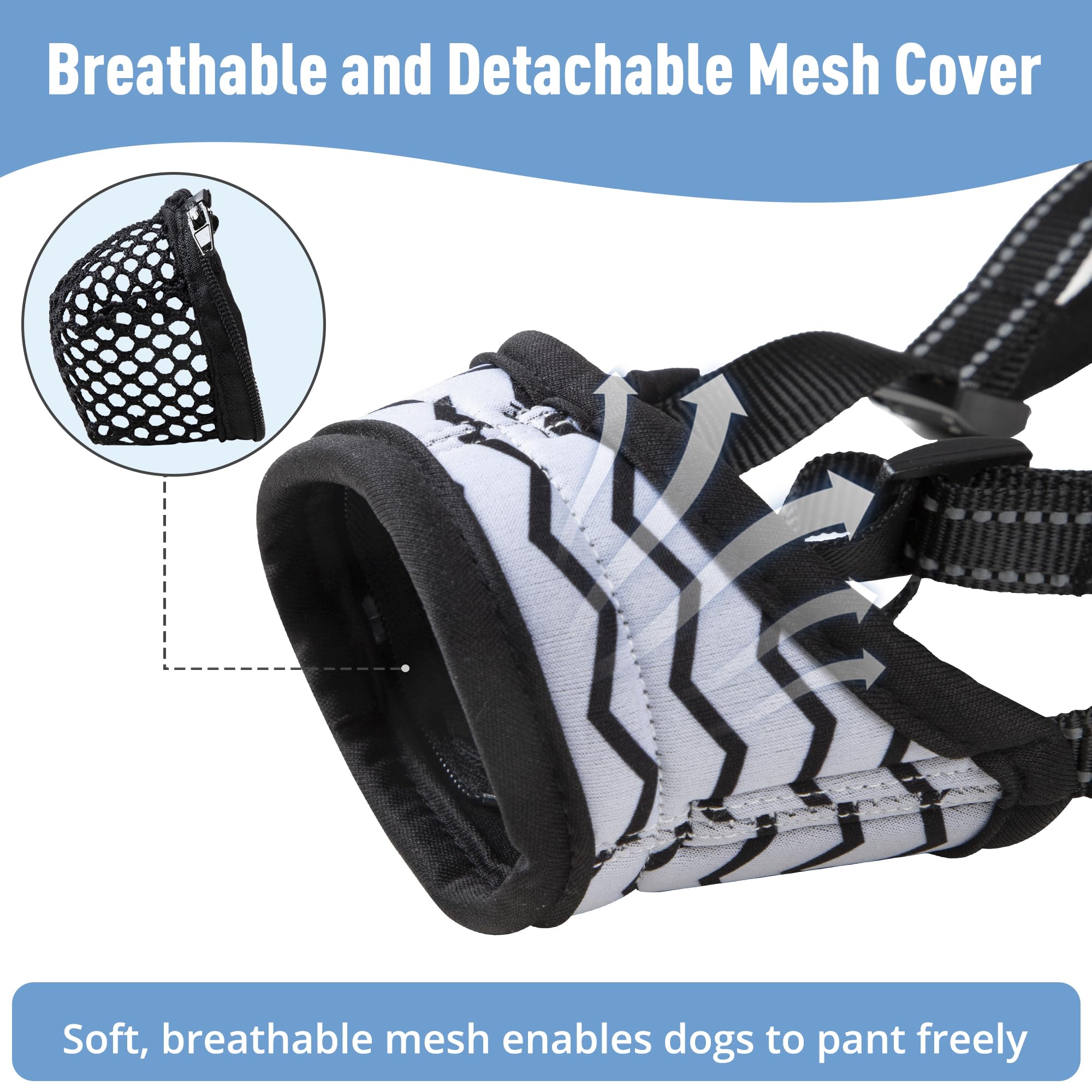 Softie Cat Muzzle (Medium) by Proguard Pets