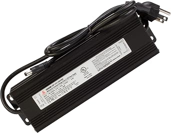 24V 96W Power Supply, UL Listed 4A Waterproof LED Driver Heavy Duty Transformer IP67 110v to DC for LED Light Module, Sign and applcations 96