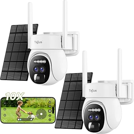 [10X Zoom] Dual Lens Security Camera Wireless Outdoor | o kam pro camera
