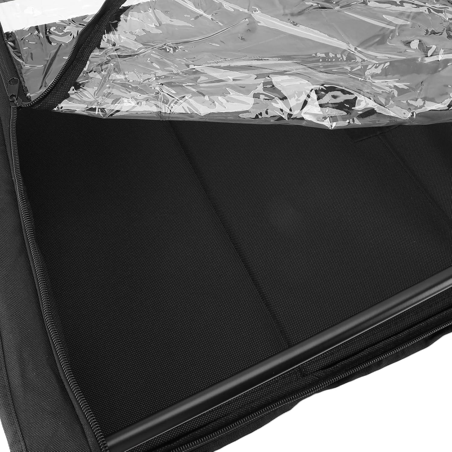 Asixxsix Rolling Under Bed Storage Container with Wheels for Clothes and Shoes Storage Organizer with 360 Degree Wheels and Lockable for Compact Space Saving Under Bed or Wardrobe (2pcs)