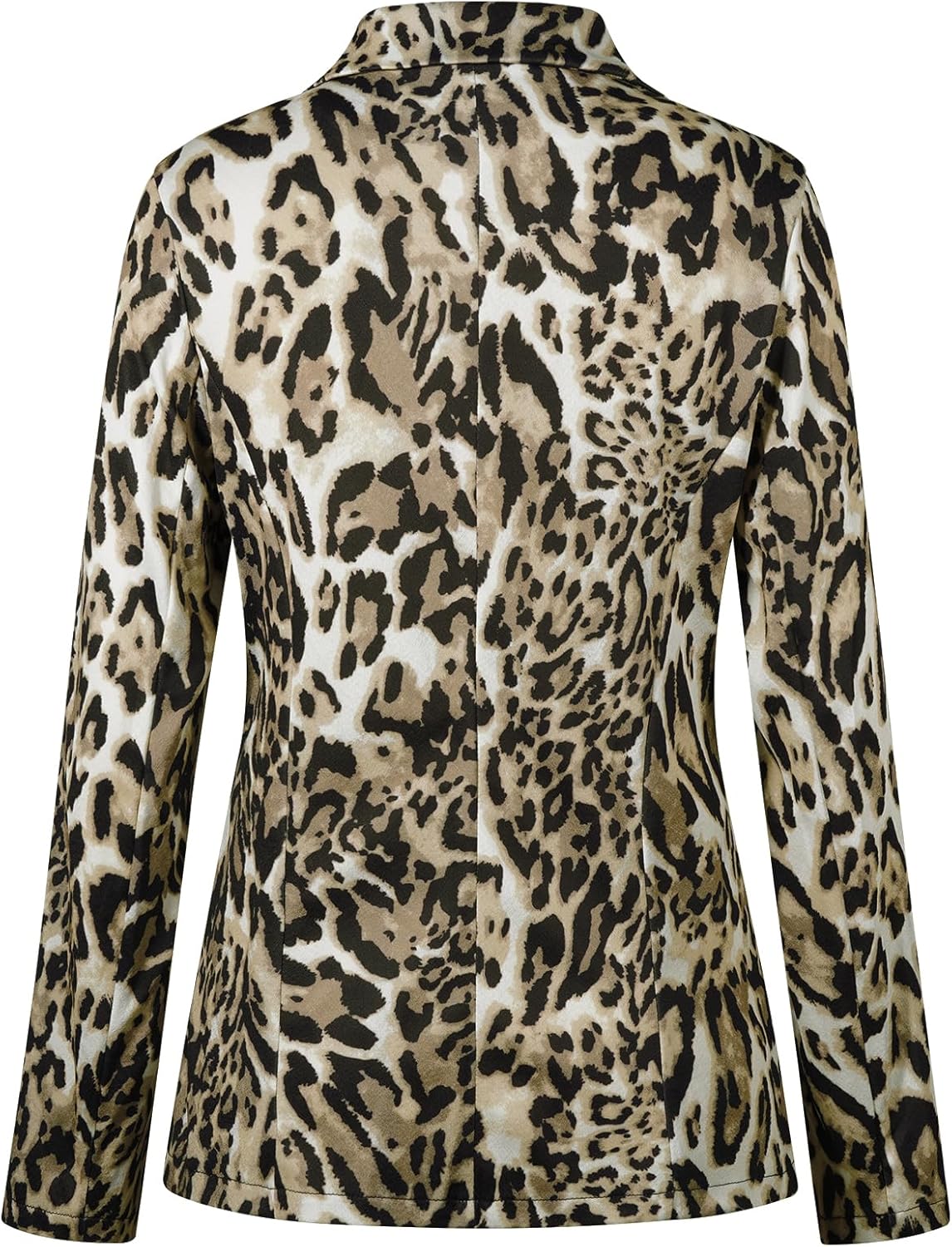 MINTLIMIT Women's Graphic Print Blazer Casual Long Sleeve Notch Lapel Button Open Front Colorful Jacket Blazers with Pockets - Image 3