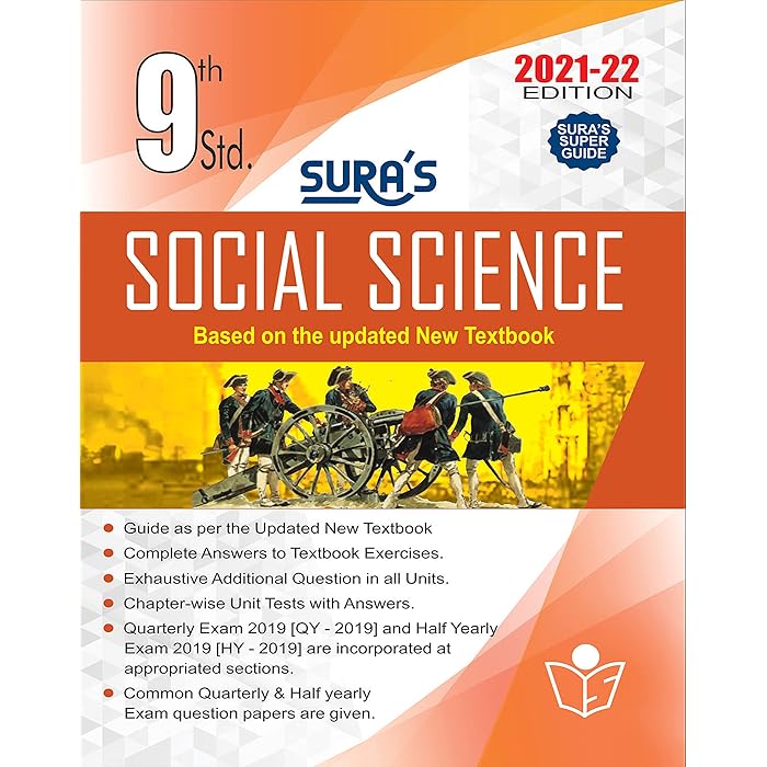 Buy Sura's 9th STD Social Science Full Year Guide (ENGLISH MEDIUM) 2021