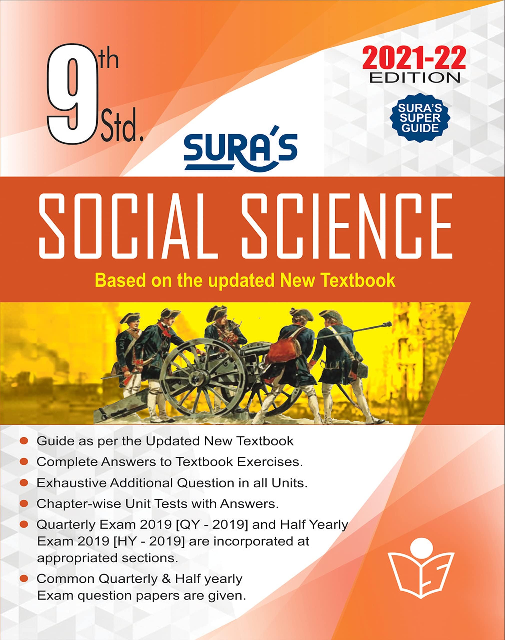 Sura's 9th STD Social Science Full Year Guide (ENGLISH MEDIUM) 2021-22 Edition - based on Samacheer Kalvi Textbook 2021 Paperback