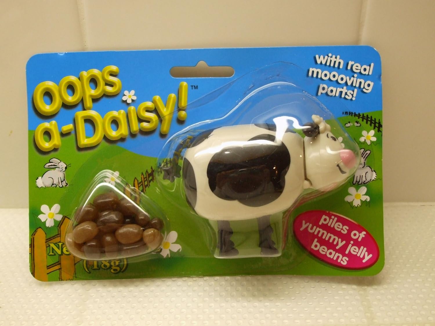 Pooping Farm Animal Cow Dispenser 4CT Toys & Games