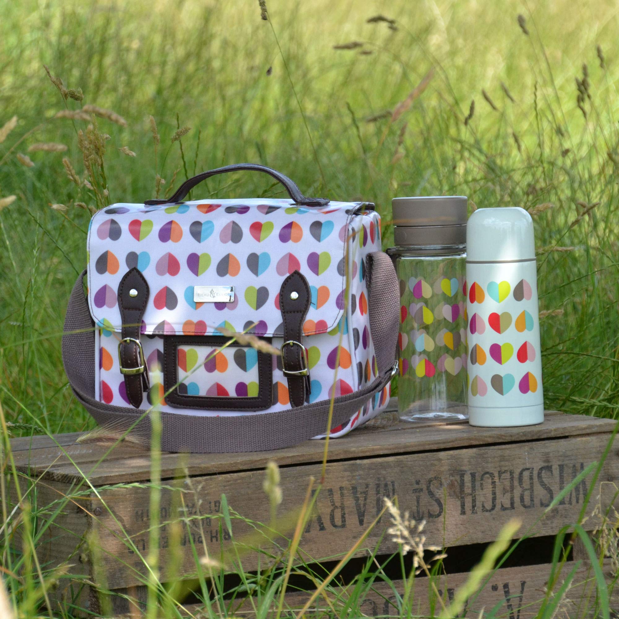 beau and elliot dove insulated lunch tote
