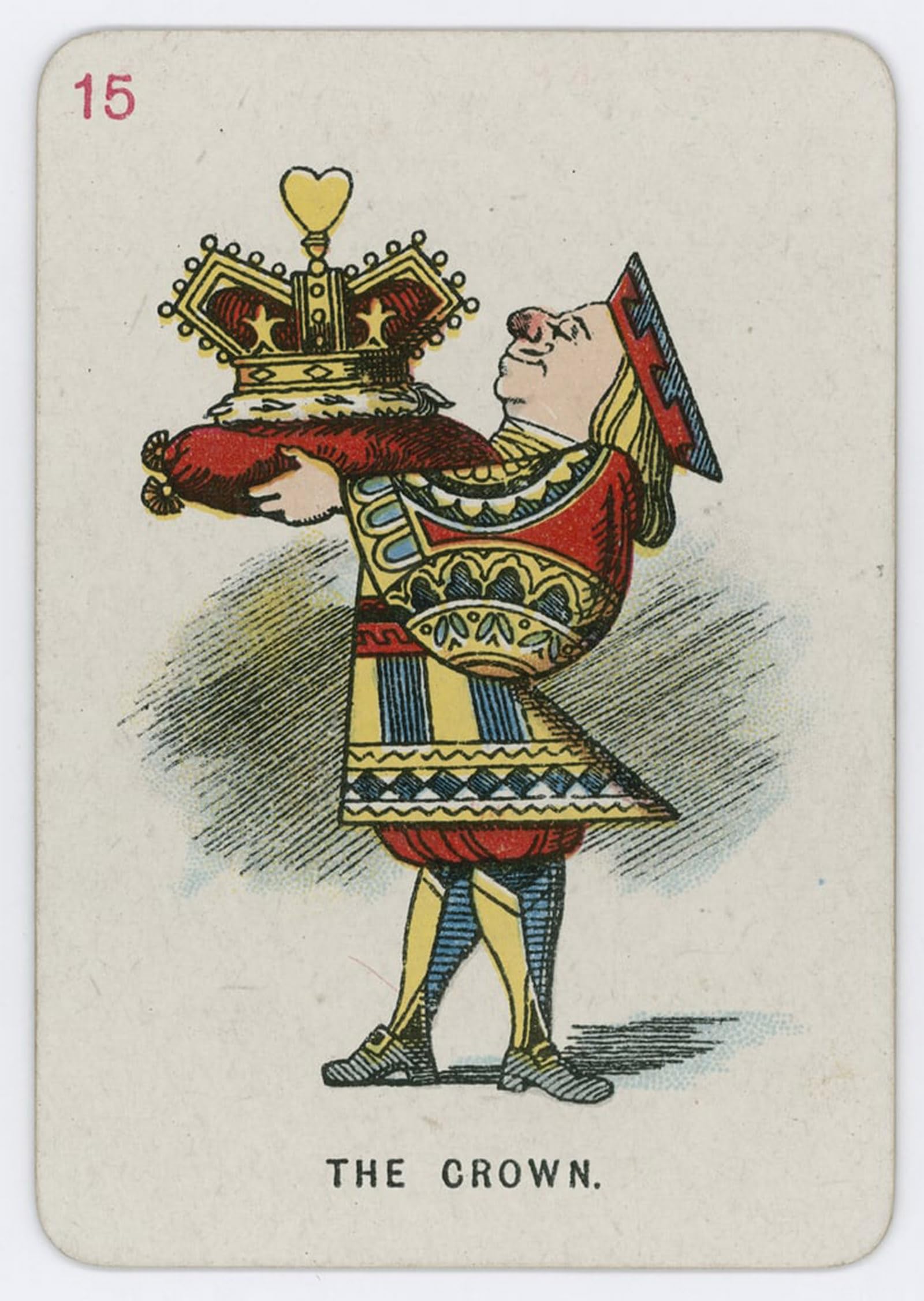 SERENDIPITP Retro Picture Poster Wall Art Pictures Painting the Crown by Tenniel Wall Art Canvas Print for Wall Decor 60x90cm