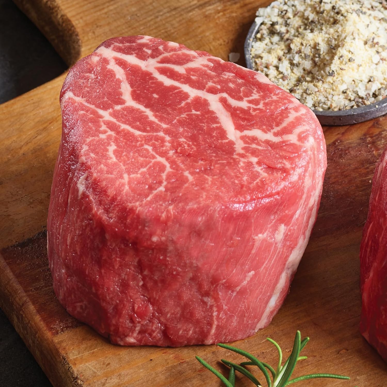 Premium USDA Prime Filet Mignon Steaks, 4 Count, 6 oz - Exquisite Marbling for Unmatched Flavor - Aged up to 28 Days - Vacuum Sealed. Restaurant-Quality Steak from Kansas City Steak Company.
