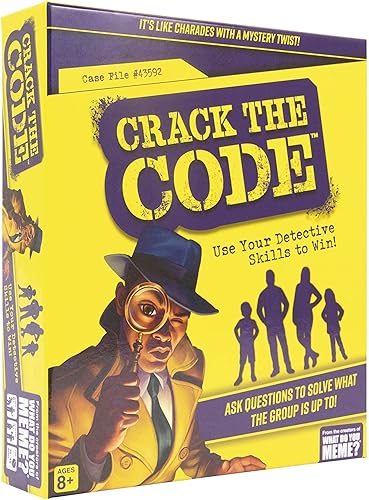 Miniatura 4 de WHAT DO YOU MEME? Crack The Code - Una familia de juegos de misterio para niños de deducción social