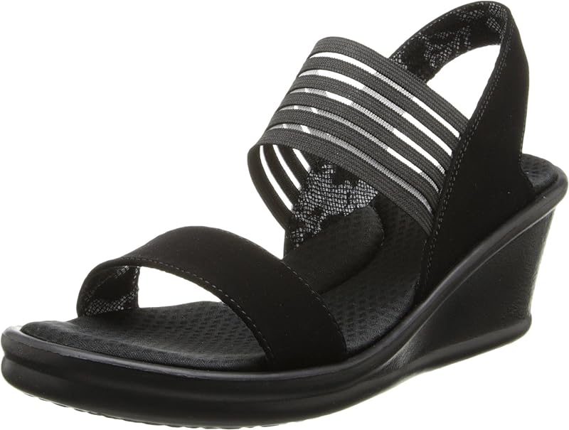 Skechers Cali Rumblers Sci-Fi Sandalia de cuña para mujer