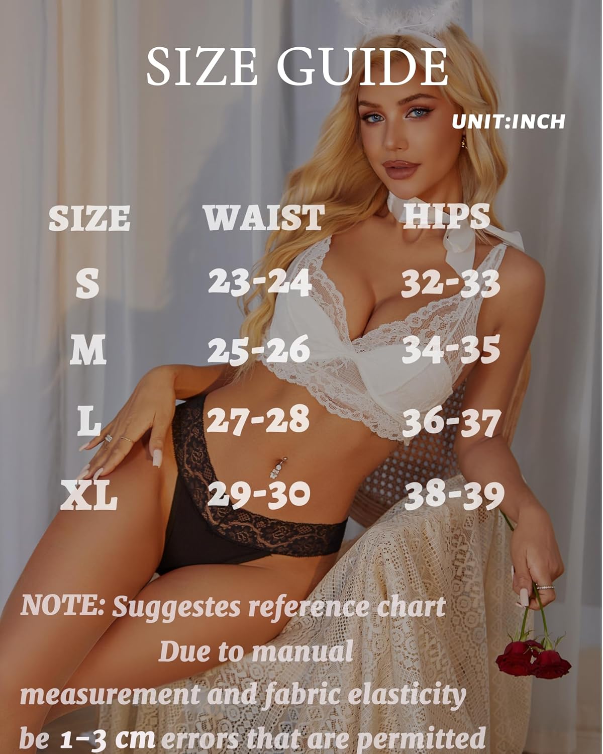 Cotton Lace Thongs for Women Sexy Breathable Womens Underwear Low Rise T-Back Soft Stretchy Ladies Panties - Image 6