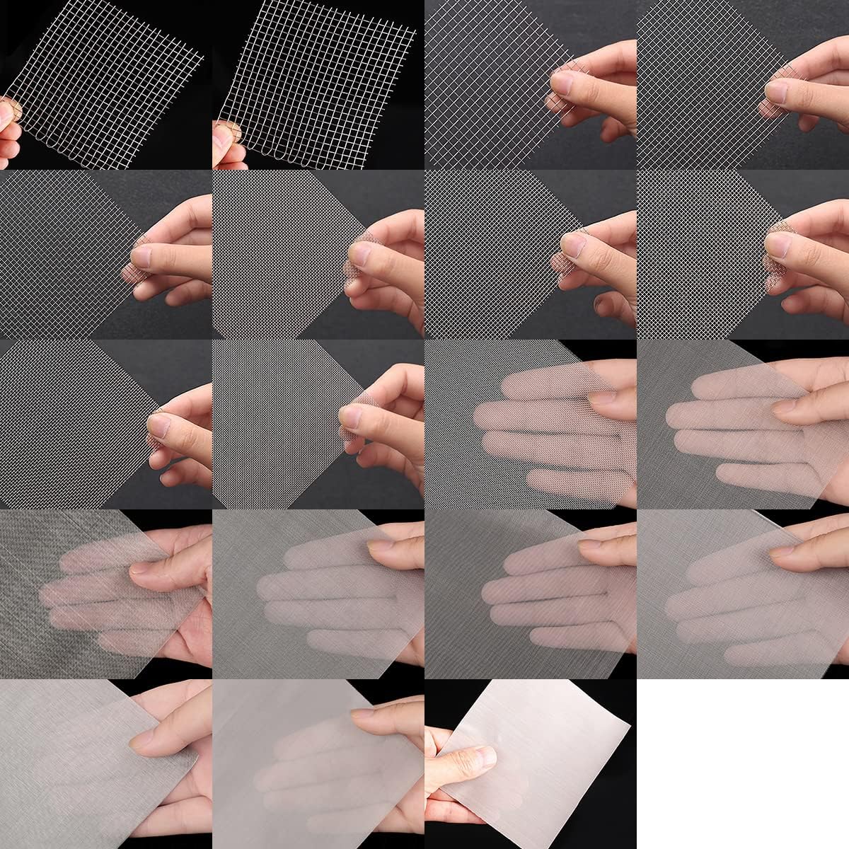 Reusable Food Strainers Fine Mesh Metal Filter 304 Stainless Steel for Home Kitchen Cocktail Tea Coffee