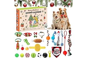 2024 Christmas Countdown Dog Toys Advent Calendar: 24 Days of Interactive Holiday...
