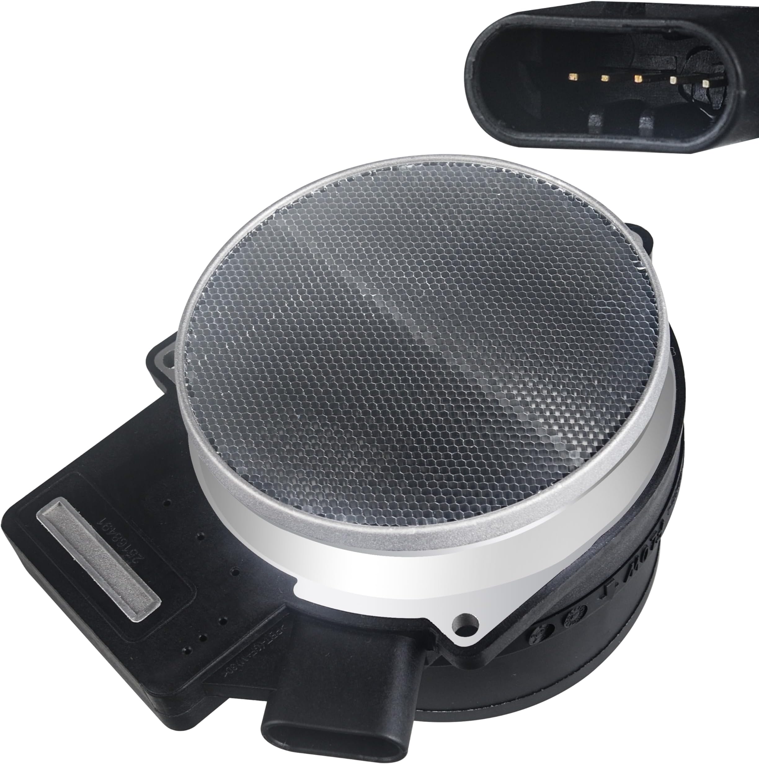 25318411 MAF Mass Air Flow Sensor Compatible with Chevrolet Silverado Suburban Escalade Tahoe Yukon 1999-2007/1999-2007 GMC Sierra 1500 2500 3500 /Pontiac 05-06 OE#2134160 86-8411