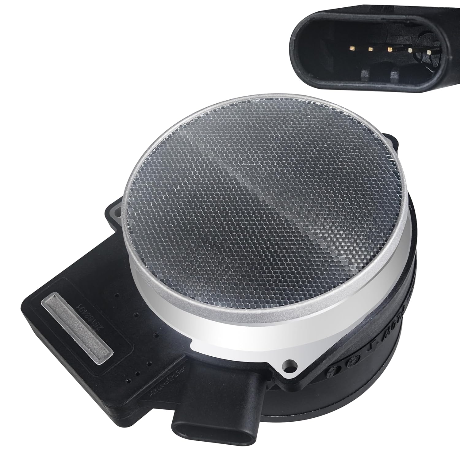 25318411 MAF Mass Air Flow Sensor Compatible with Chevrolet Silverado Suburban Escalade Tahoe Yukon 1999-2007/1999-2007 GMC Sierra 1500 2500 3500 /Pontiac 05-06 OE#2134160 86-8411