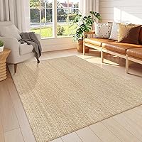 Vista 45 de LEEVAN Alfombra de Pasillo de Cocina Lavable, 2' x 4.3' Alfombras de Baño Bohemias de Algodón Tostado Reversible para Entrada, Alfombra de Pasillo