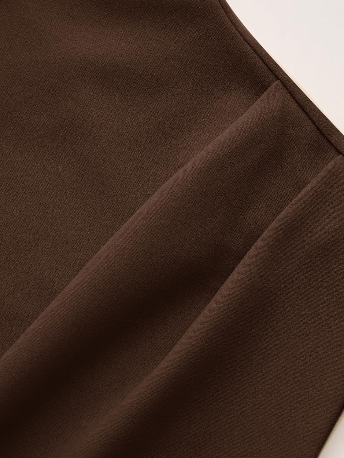 CIDER Women Tops Blouses Stand Neck Belted Short Sleeve Business T-Shirts - Image 2