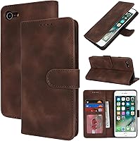 Vista 117 de Funda tipo cartera para iPhone XR con tarjetero para iPhone Xr para mujeres y hombres, ranuras para tarjetas de piel sintética con hebilla Oro Rosa