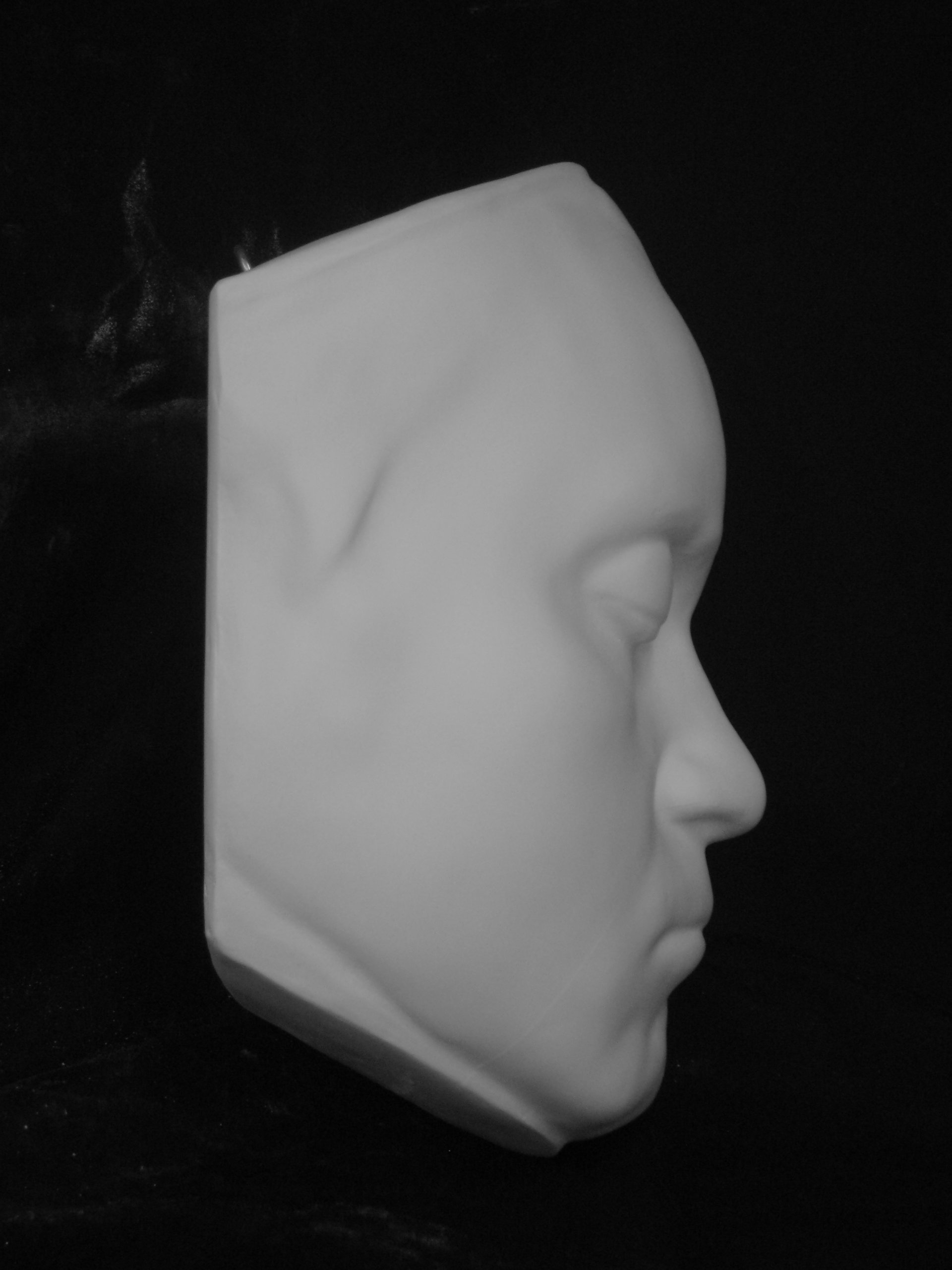 1922❣️ ダイアナ半面　石膏像　2点セット 1922❣️ ダイアナ半面 石膏像 2点セット