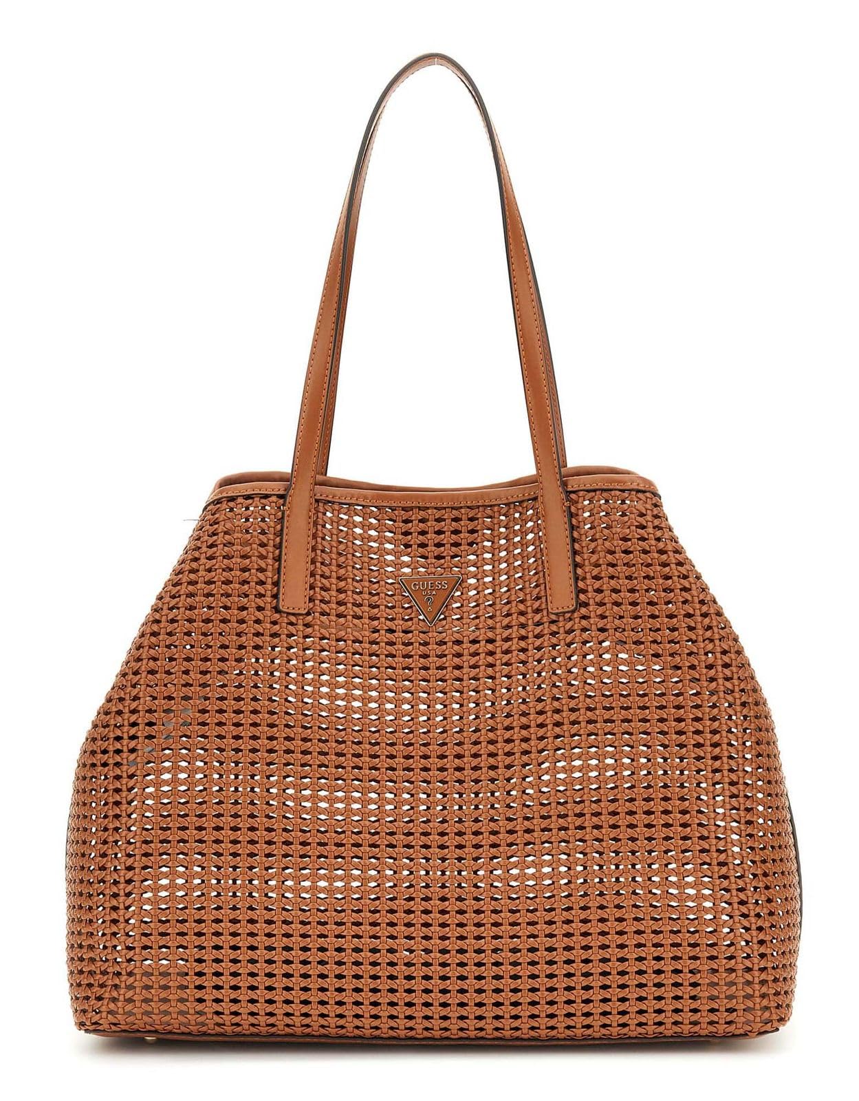 GUESS bolso shopper Brigitta 2 in 1 Tote Cognac marrón