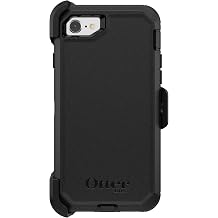 OtterBox iPhone SE 3rd & 2nd Gen, iPhone 8/7 Defender Series Case - Black | Tough, Rugged & Durable iPhone Case with Holster Clip Kickstand, Tri-Layer, Impact Absorbing iPhone Case