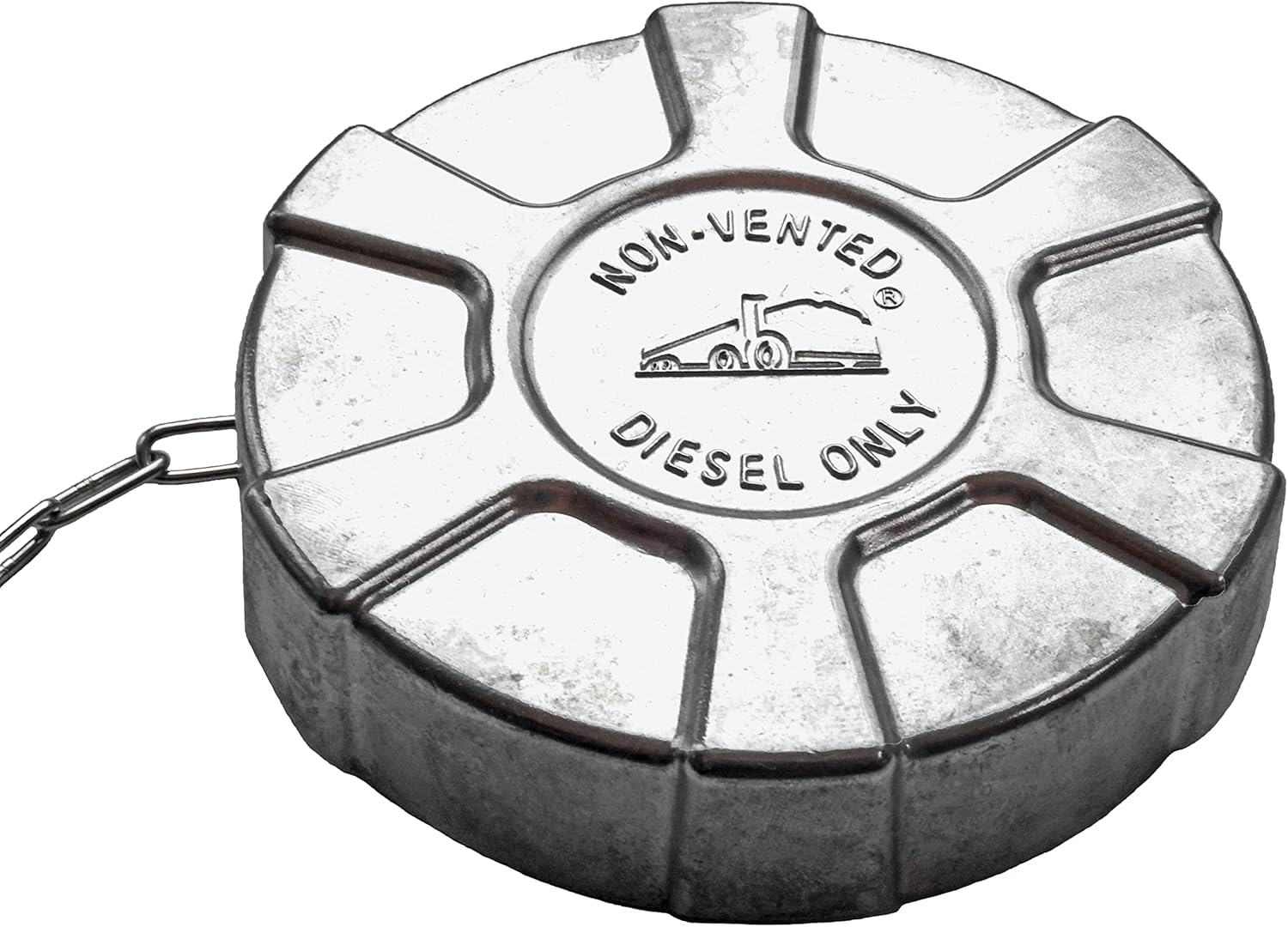3 1/2” Nominal Non-Locking Aluminum Diesel Fuel Cap for Select Internationals