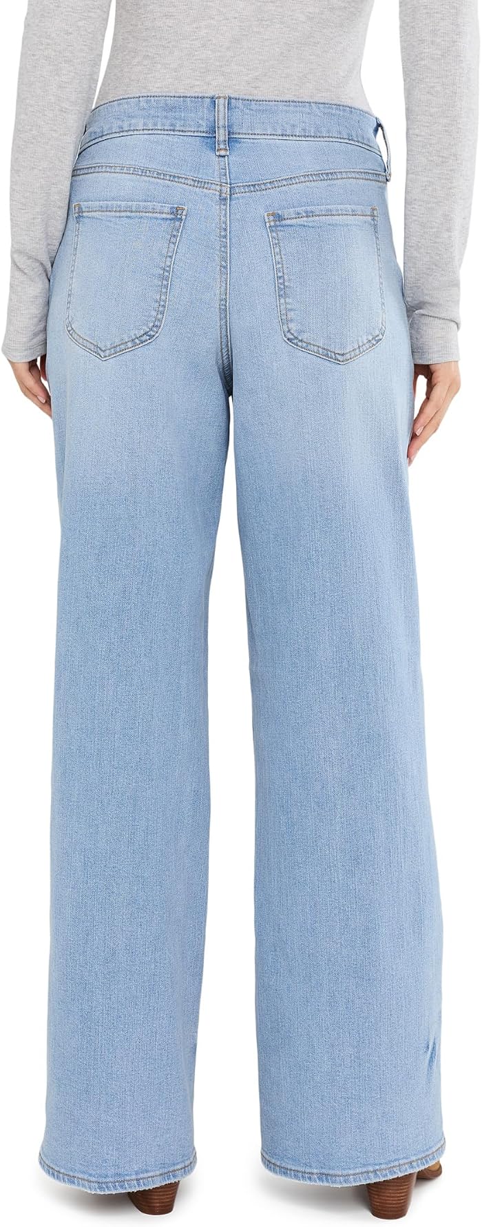Женские джинсы NYDJ Simone Wide Leg, цвет: Тёмно-синий — фото 5