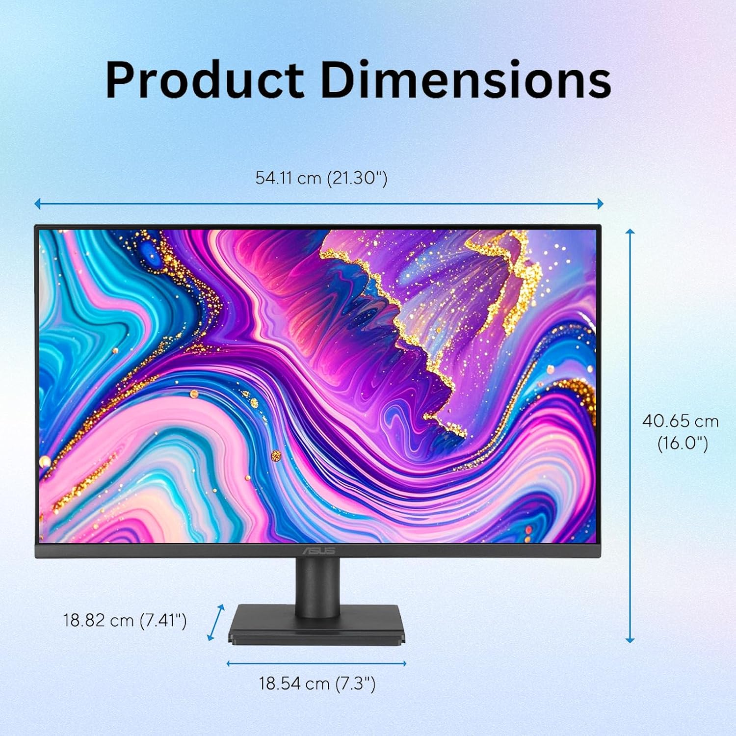ASUS TUF 24" IPS Monitor, Full HD(1920x 1080), LED Display, 120Hz, 1ms, Adaptive-Sync, 99% sRGB, Anti-Glare M, VESA Mountable, Speakers, DisplayPort, HDMI, VGA, Ajustable Stand