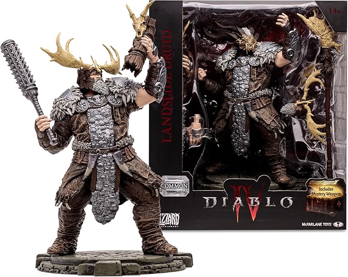 Diablo IV: Herr des Hasses erscheint am 28. April - spiele heute als Paladin 8 81SCE1Mwk7L. AC SX679 McFarlane Toys - Diablo IV Landslide Druid (Common) 1:12 Scale Posed Figure