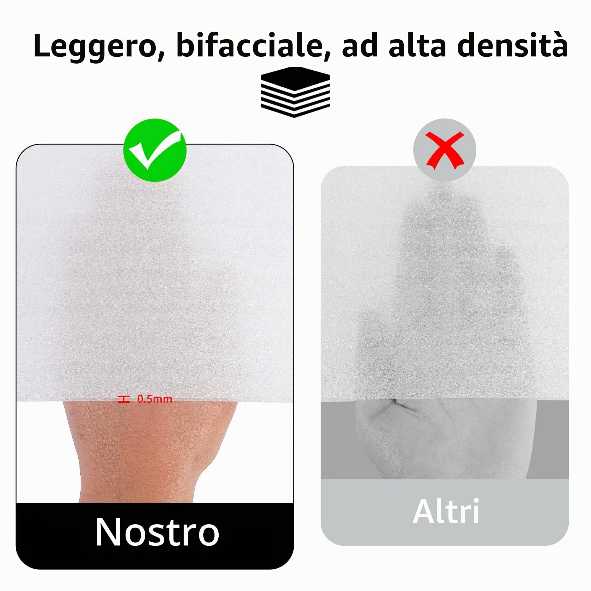 Pezzi Pluriball Imballaggio Fogli Poliuretano Espanso 30 x 30 cm per Spedizioni Trasloco Protezione Fragile